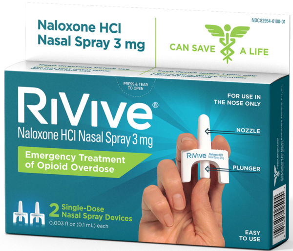 RiVive Naloxone HCL Nasal Spray 3 mg