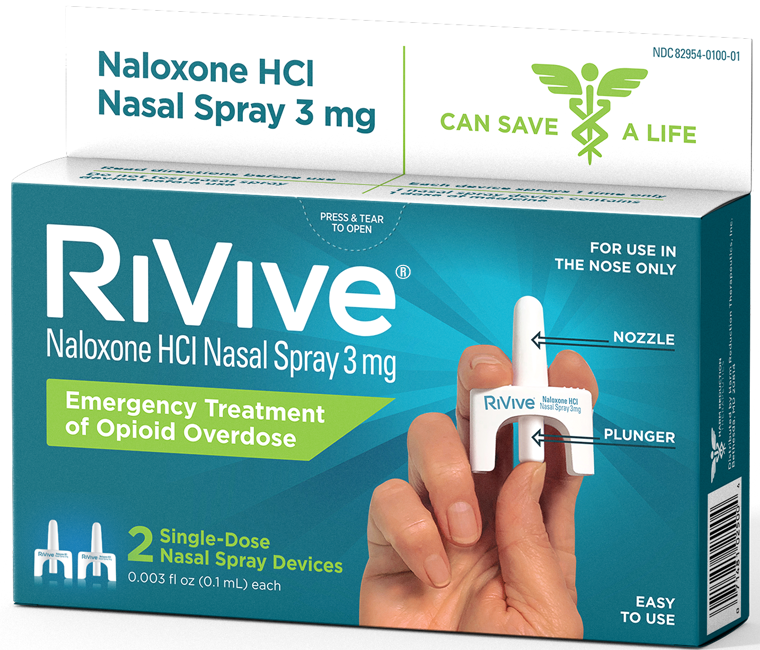 RiVive Naloxone HCL Nasal Spray 3 mg